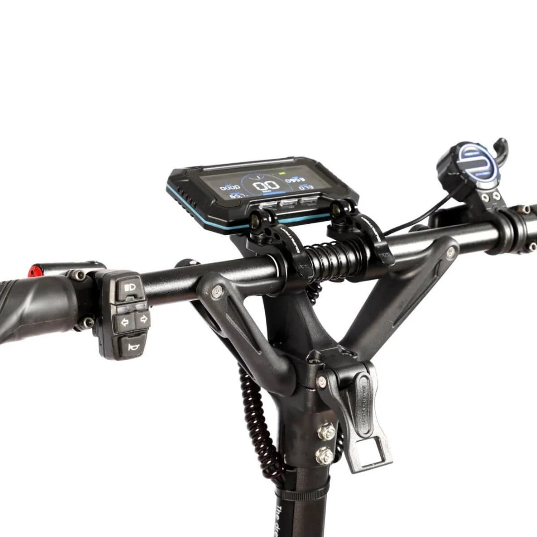 Electric scooter Dualtron Forever – handlebars, display, and controls