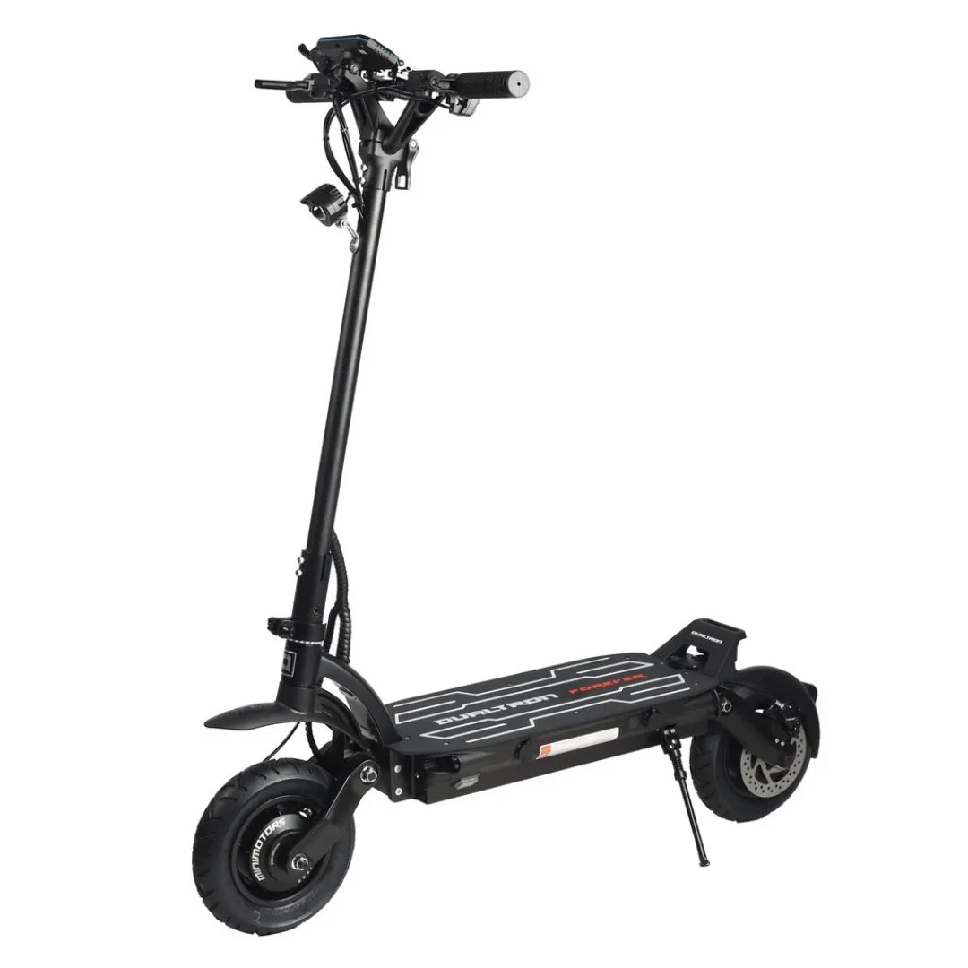 Electric scooter Dualtron Forever – front three-quarter view