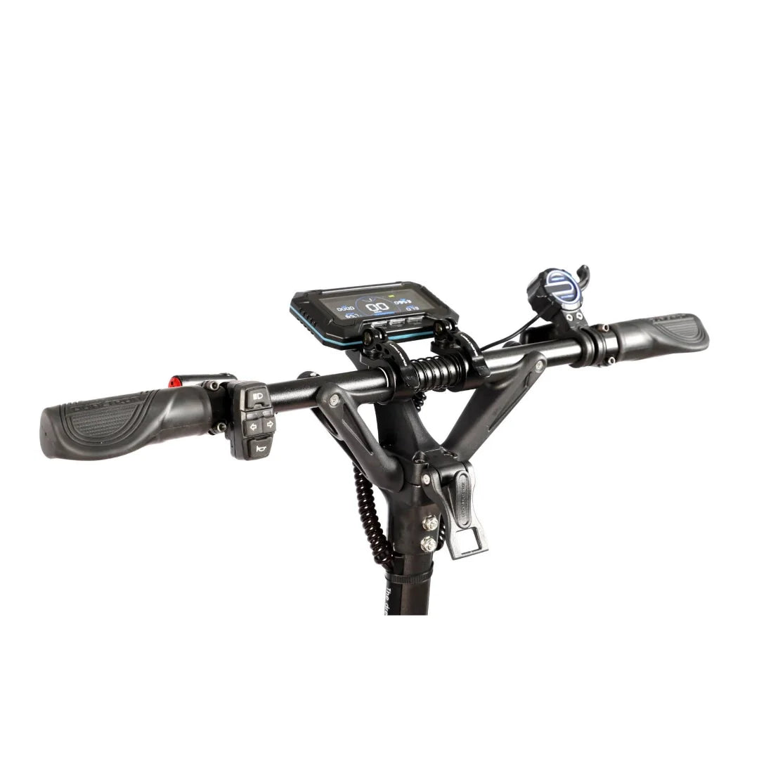 Electric scooter Dualtron Forever – handlebars, display, and bell