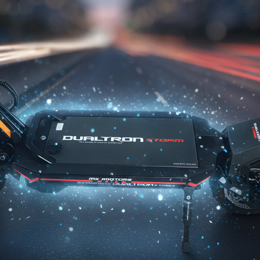Electric scooter Dualtron Storm NEW – deck with glowing effects