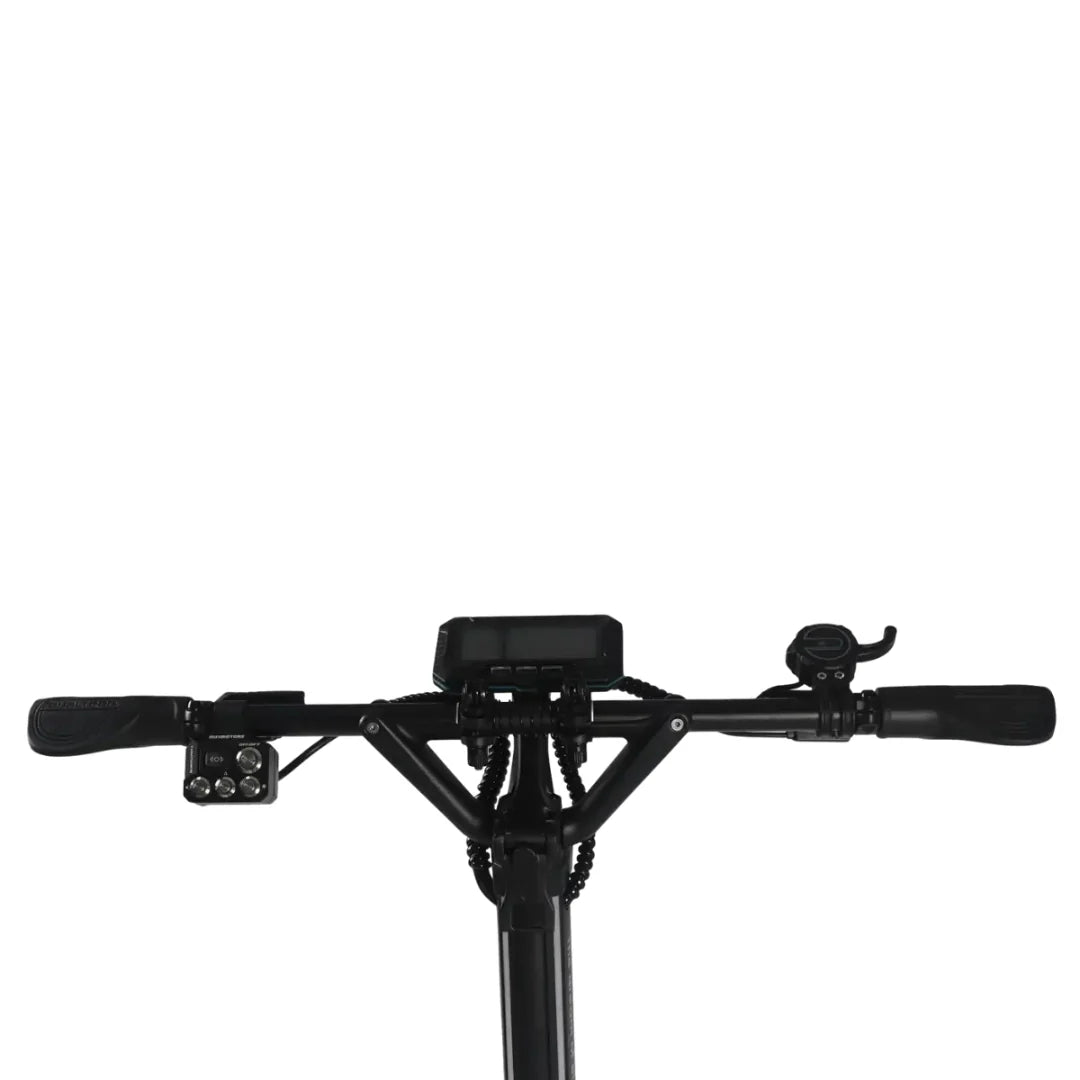 Electric scooter Dualtron Storm NEW – handlebar and display close-up