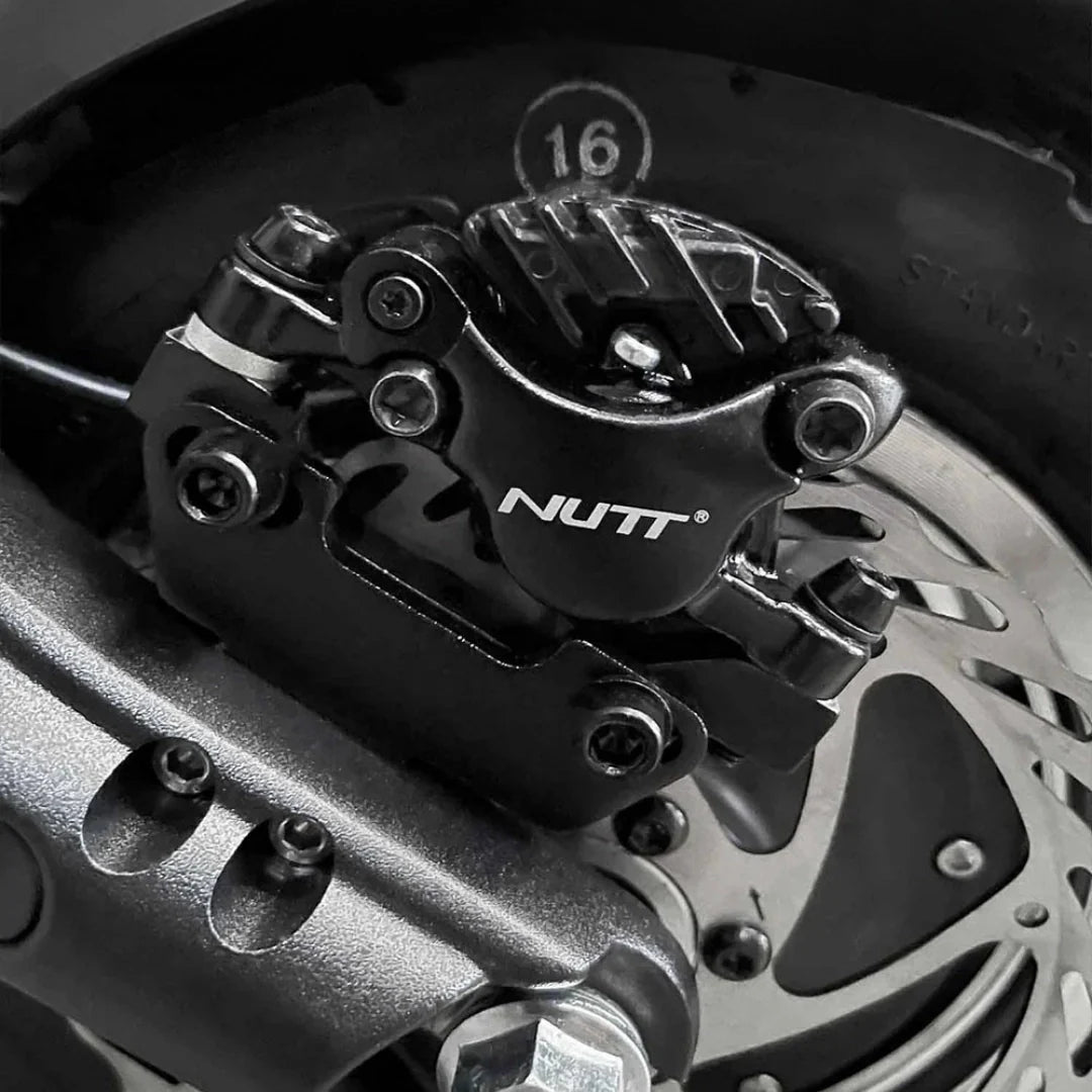 Electric scooter Dualtron Thunder 2 – rear brake caliper detail