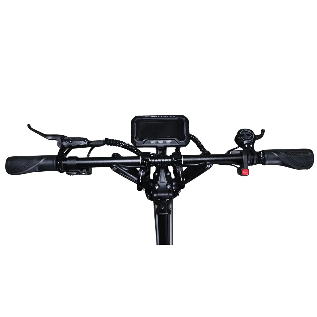 Electric scooter Dualtron Thunder 3 – front view of handlebars and display