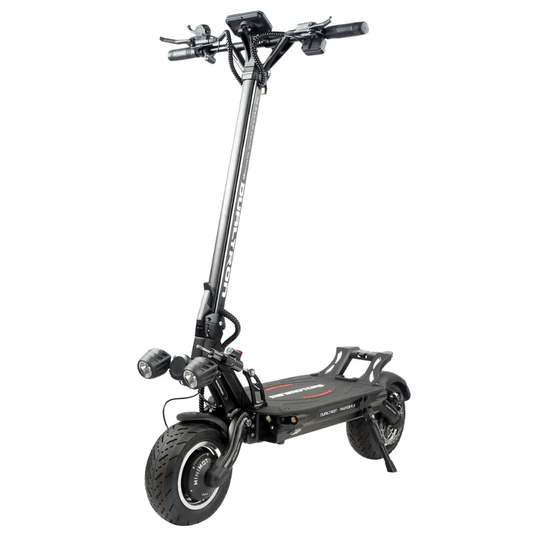 Electric scooter Dualtron Thunder 3 – front three-quarter view
