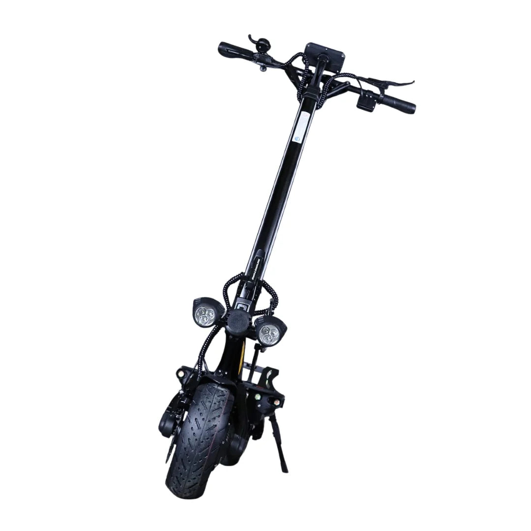 Electric scooter Dualtron Thunder 3 – front view, angled