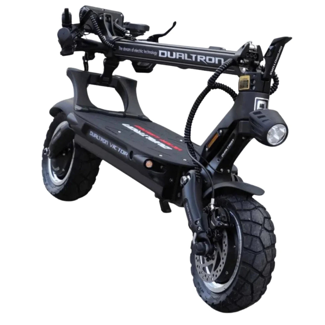 Electric scooter Dualtron Victor Limited – front three-quarter view