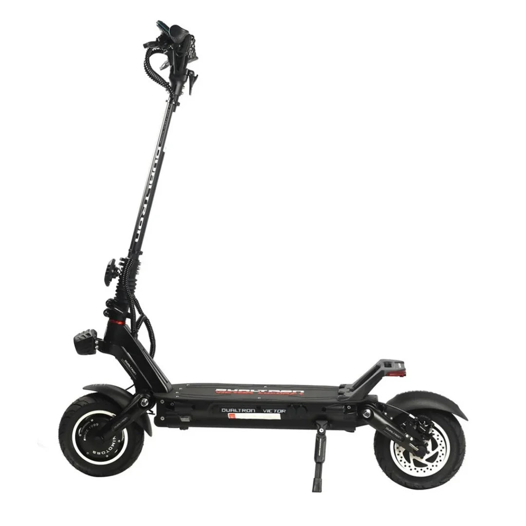 Electric scooter Dualtron Victor Luxury Plus NEW – side view, black colour variant
