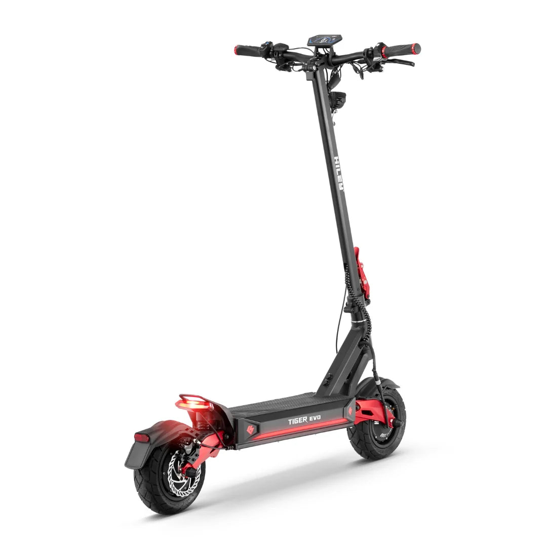 Hulajnoga elektryczna Hiley TIGER EVO GTR – widok z tyłu pod kątem