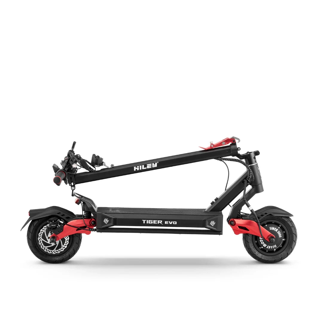 Electric scooter Hiley TIGER EVO GTR – folded side view