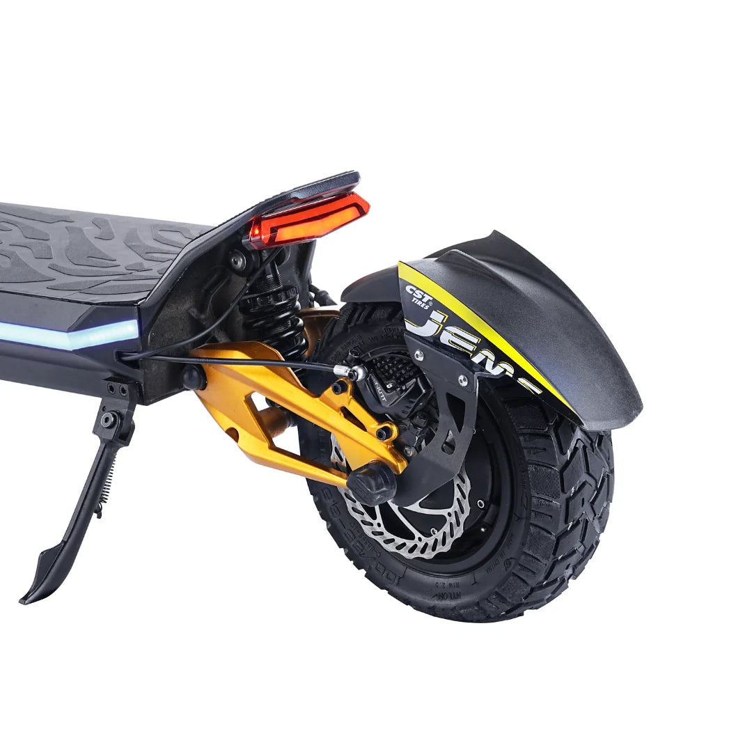 Electric scooter Hiley TIGER KING RS – rear wheel and brake close-up