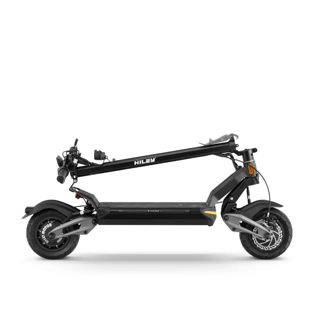Electric scooter Hiley Tiger 10 V5 – folded side view