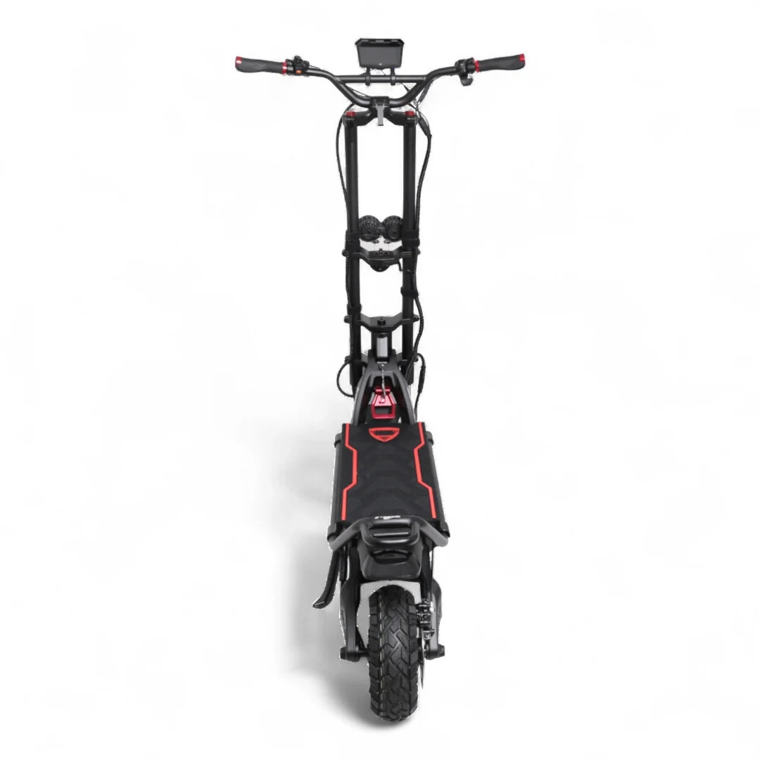Electric scooter Kaabo Wolf Warrior 11 MAX – front view, standing