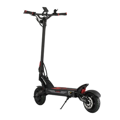 Electric scooter Kaabo Mantis King GT – rear three-quarter left view