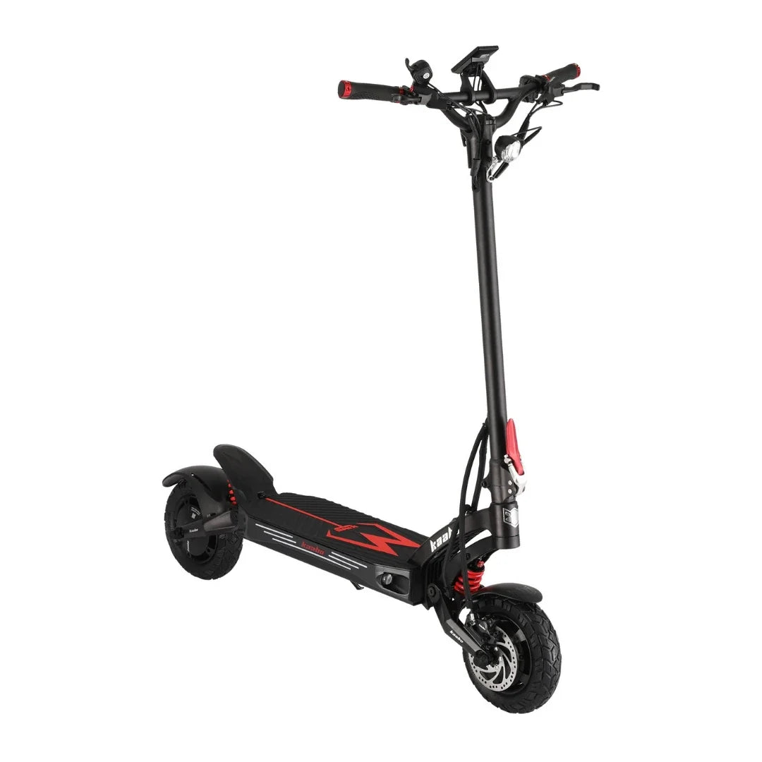 Electric scooter Kaabo Mantis King GT – front three-quarter right view