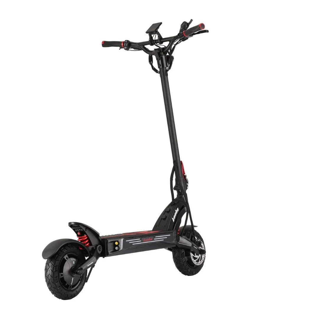 Electric scooter Kaabo Mantis King GT – rear three-quarter right view