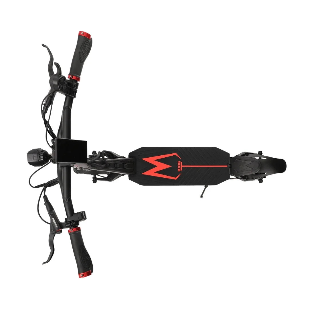 Electric scooter Kaabo Mantis King GT – top down view