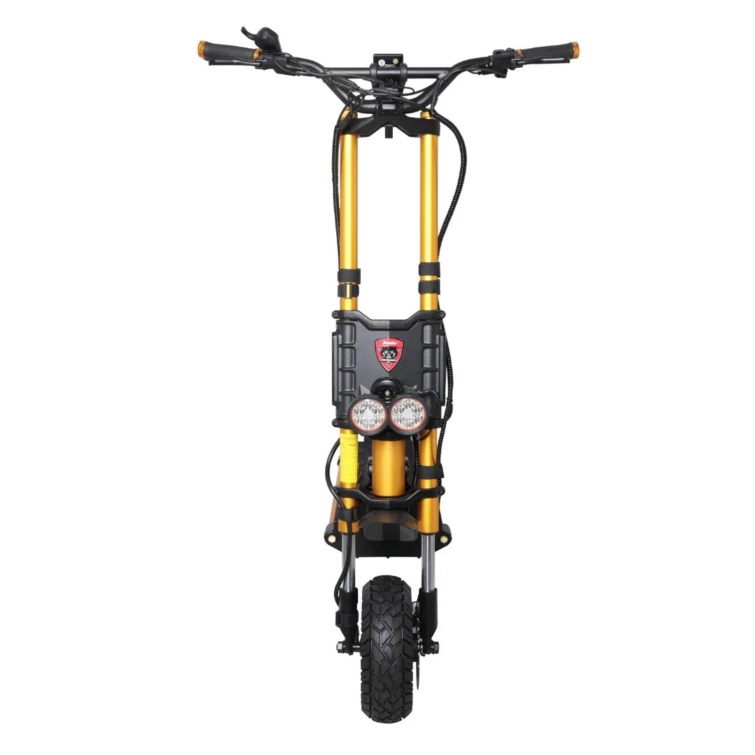 Electric scooter Kaabo Wolf King GTR MAX – front view