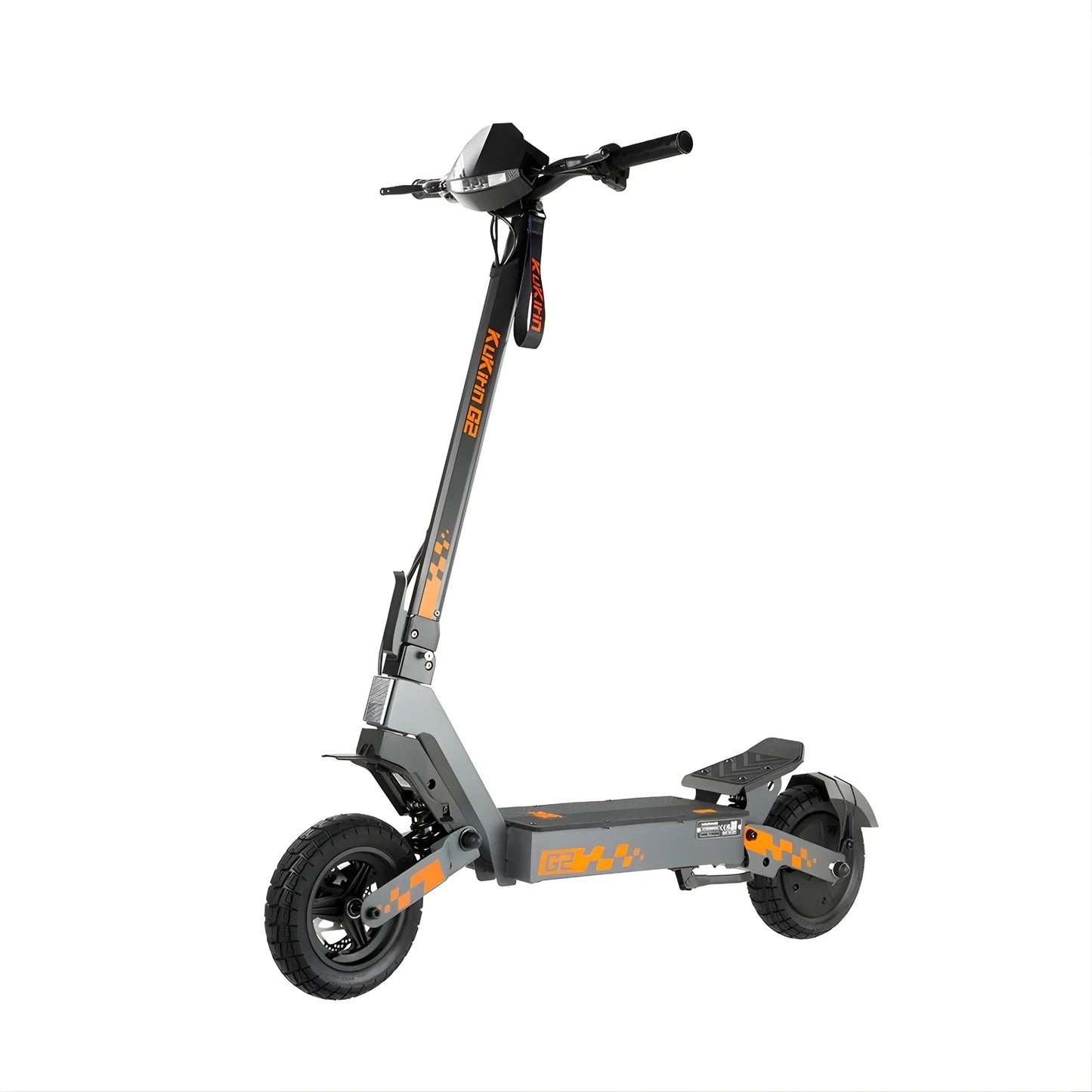 Electric scooter KuKirin G2 – front three-quarter view
