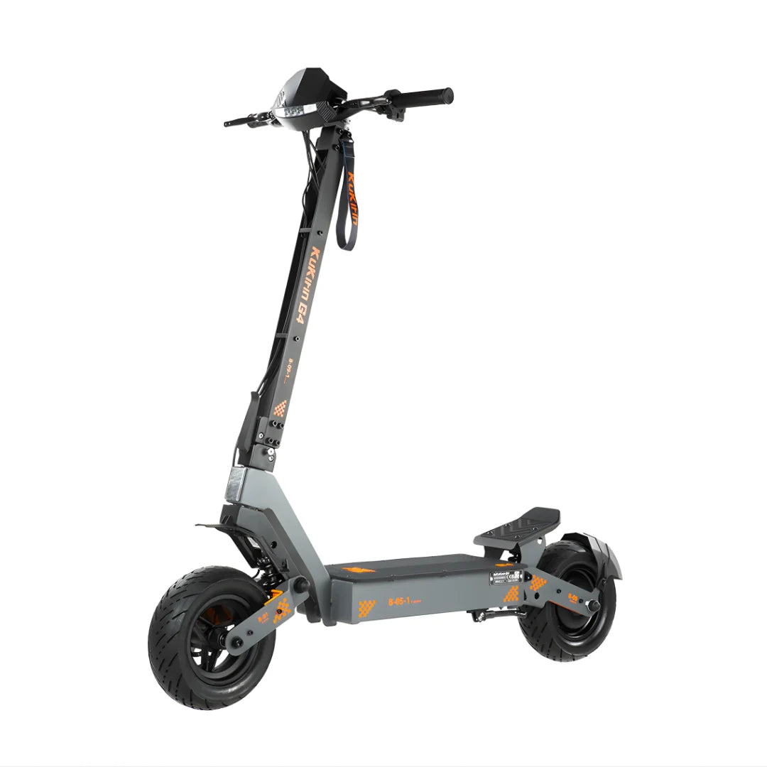 Electric scooter KuKirin G4 – front three-quarter view