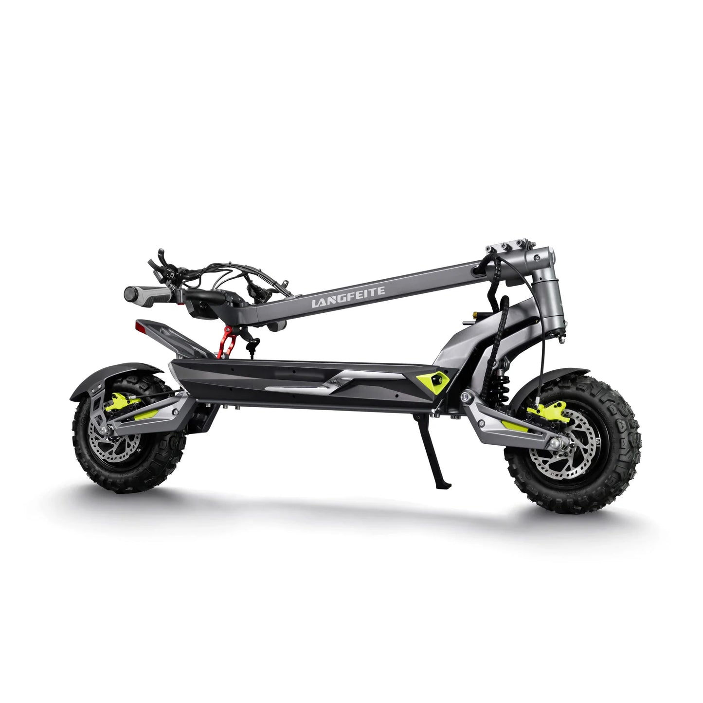 Electric scooter Langfeite C1 2026 – folded side view