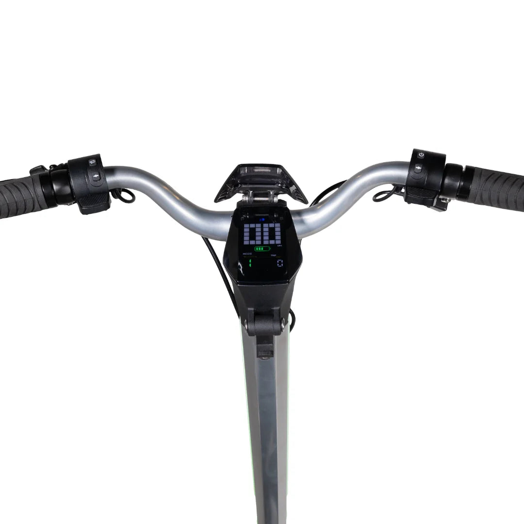 Electric scooter MS Energy Flare X – handlebar and display front view