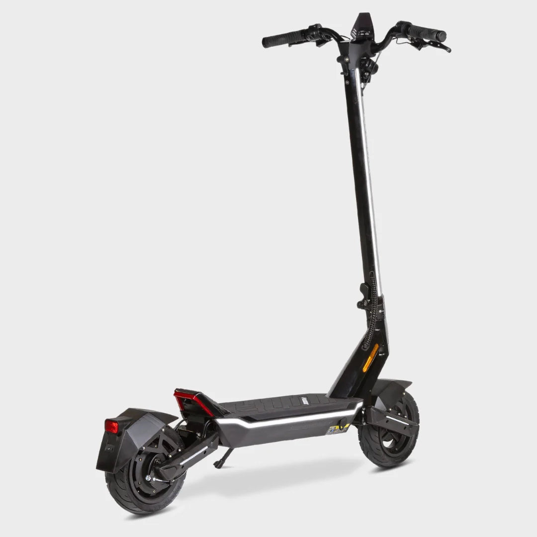 Electric scooter MS Energy Flare – rear three-quarter view