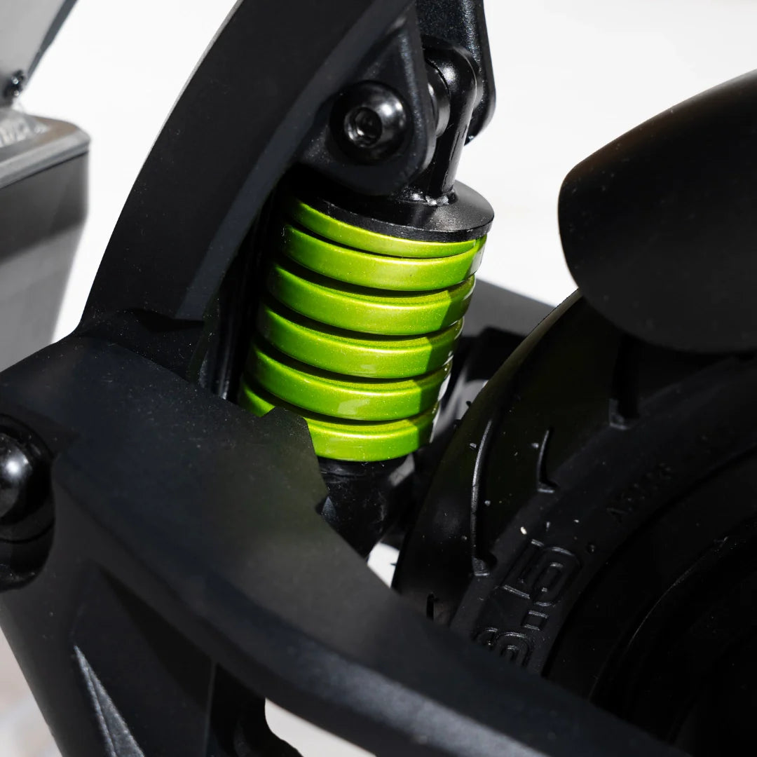 Electric scooter MS Energy Urban X – front suspension detail