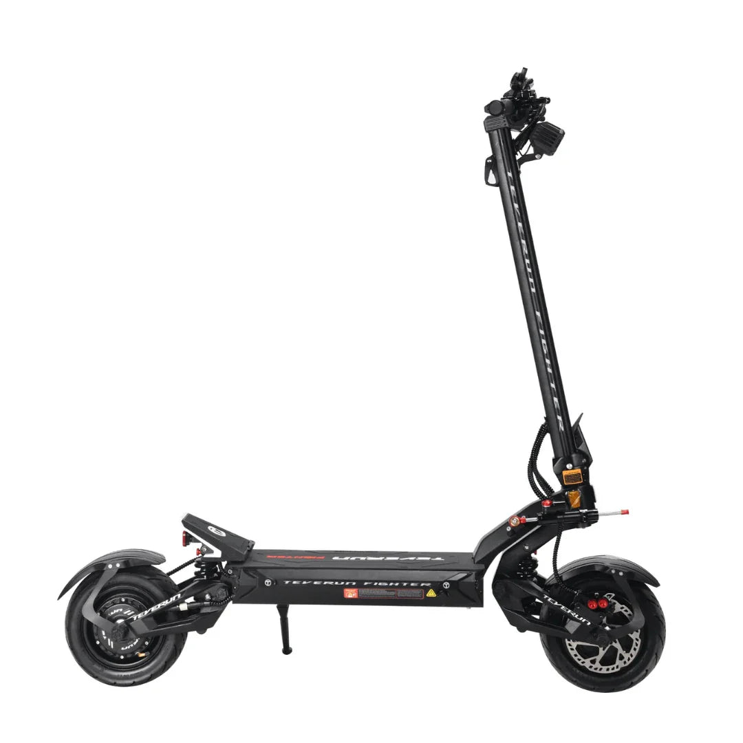 Electric scooter Teverun Fighter 11+ 2026 – side view, white background