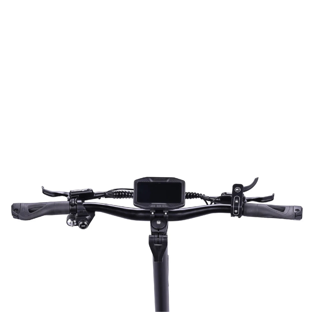 Electric scooter VSETT 10 APEX – handlebar and display close-up