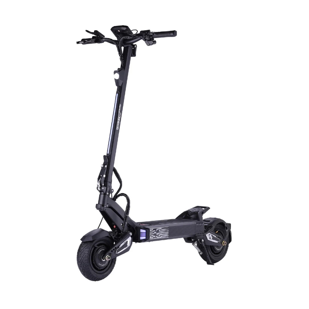 Electric scooter VSETT 10 APEX – front three-quarter view