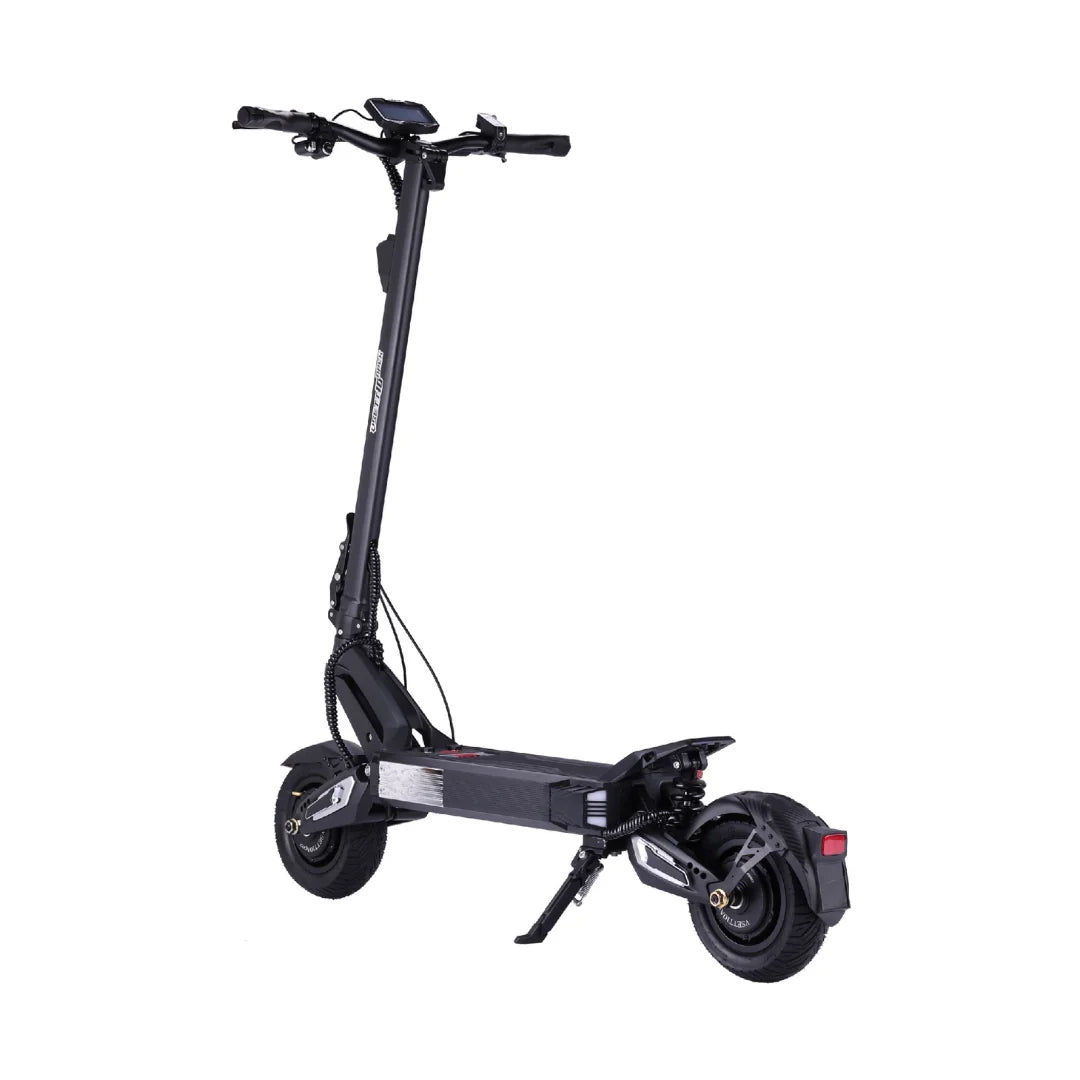 Electric scooter VSETT 10 APEX – rear three-quarter view
