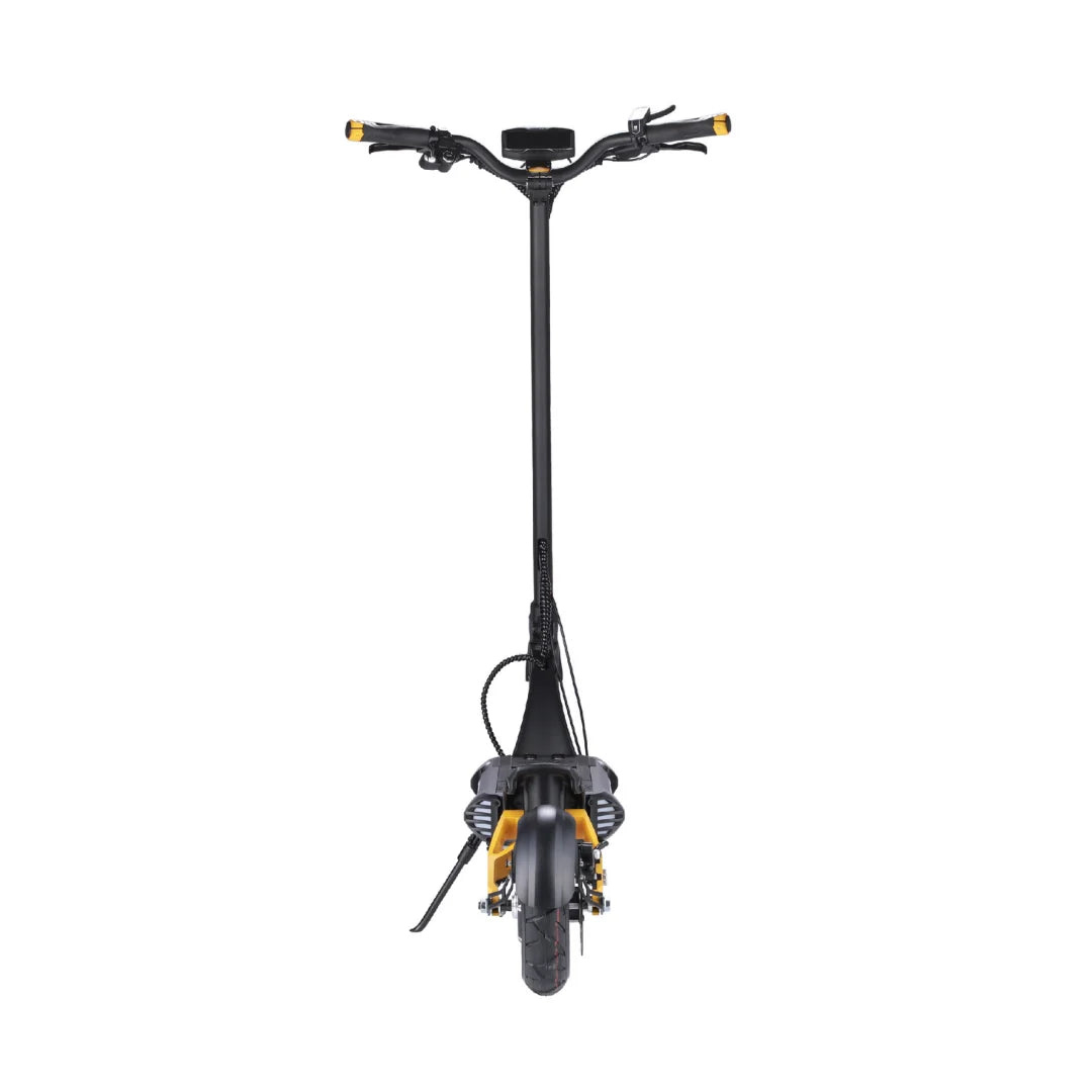 Elektroroller VSETT 10 LIGHT – Rückansicht, Seitenständer unten