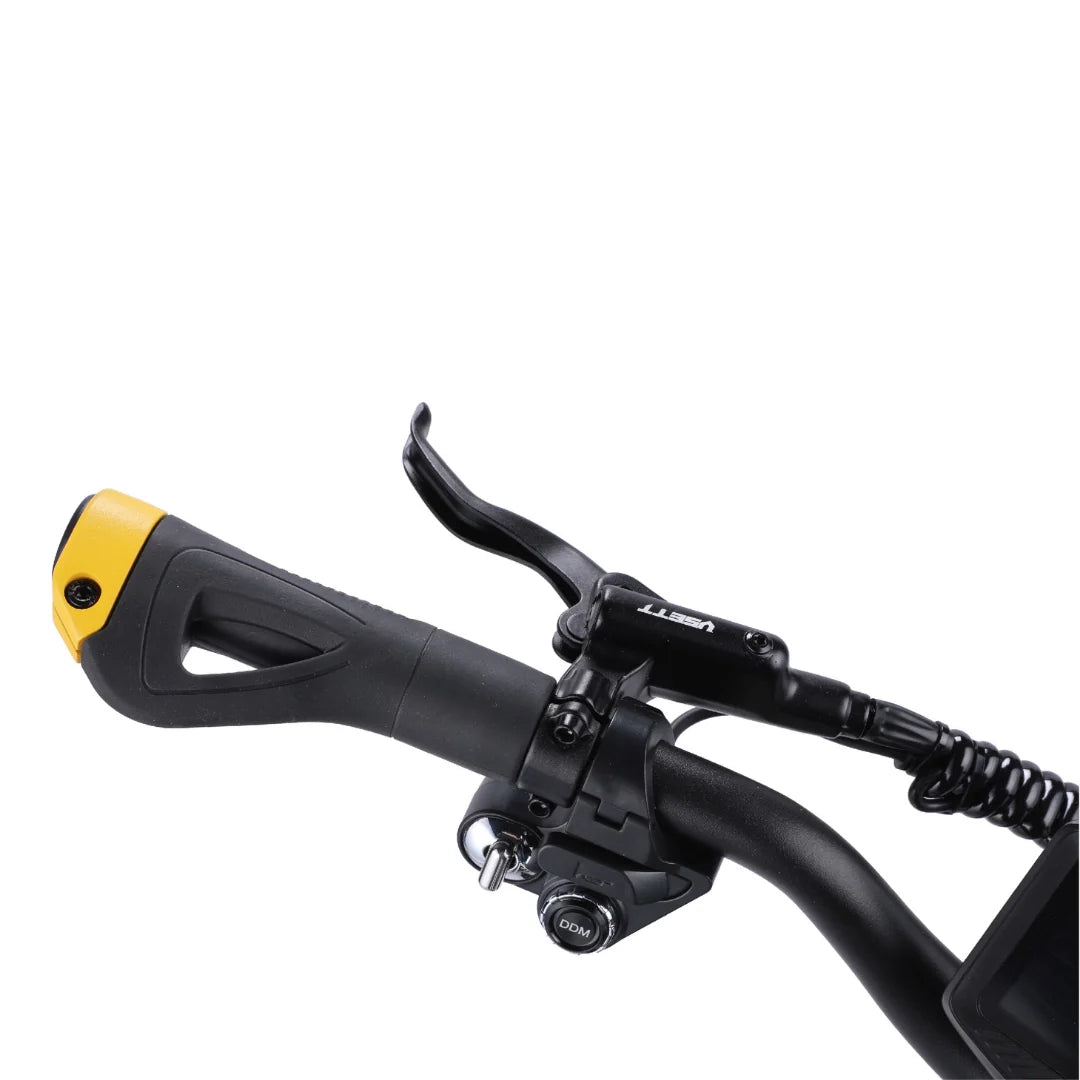 Elektroroller VSETT 10 LIGHT – Nahaufnahme der rechten Lenkerbedienelemente