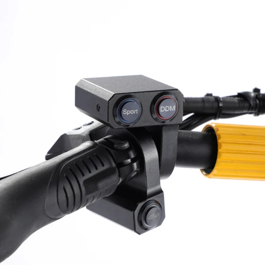Electric scooter VSETT 10+ Super – left handlebar sport and DDM buttons