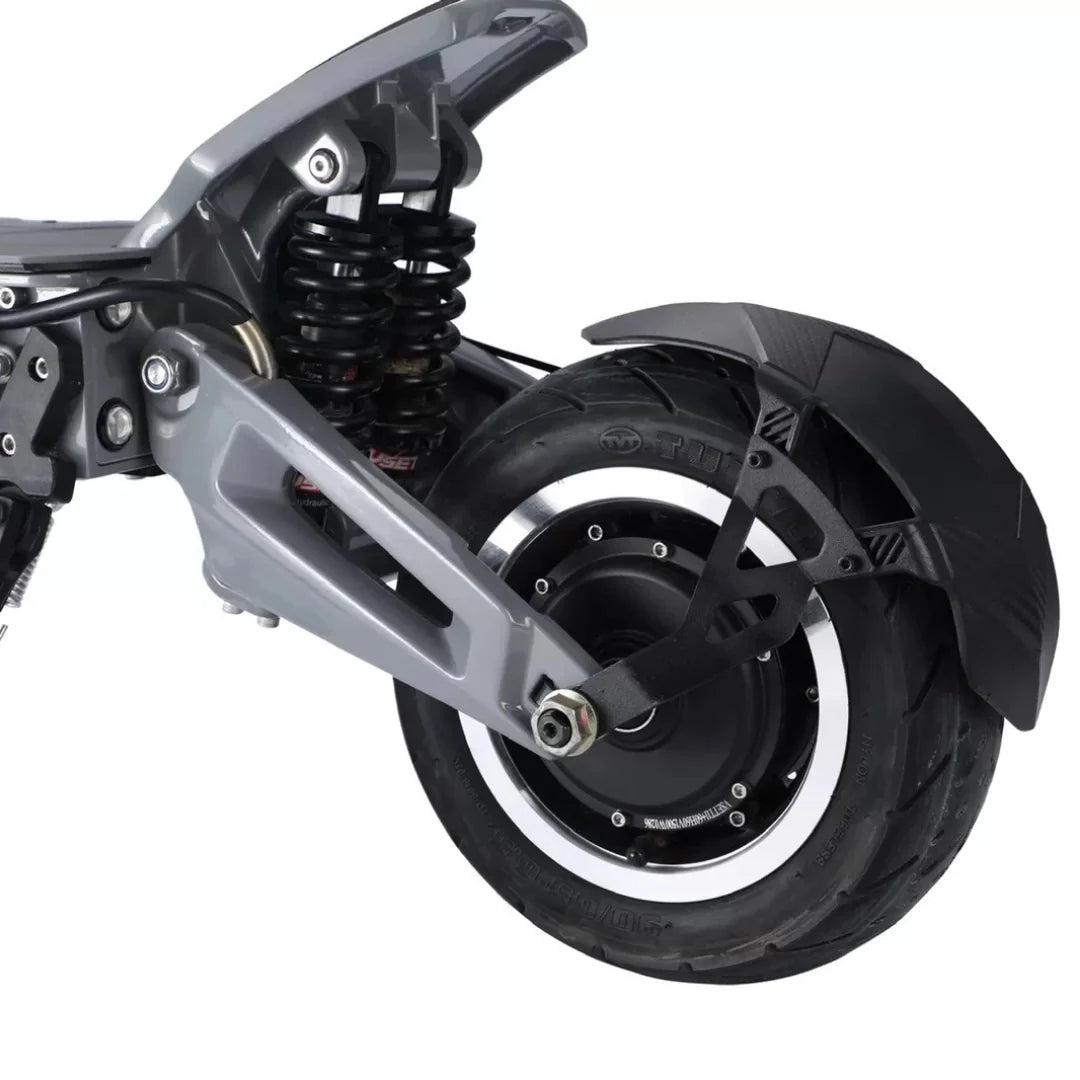 Electric scooter VSETT 11+ – rear wheel and suspension
