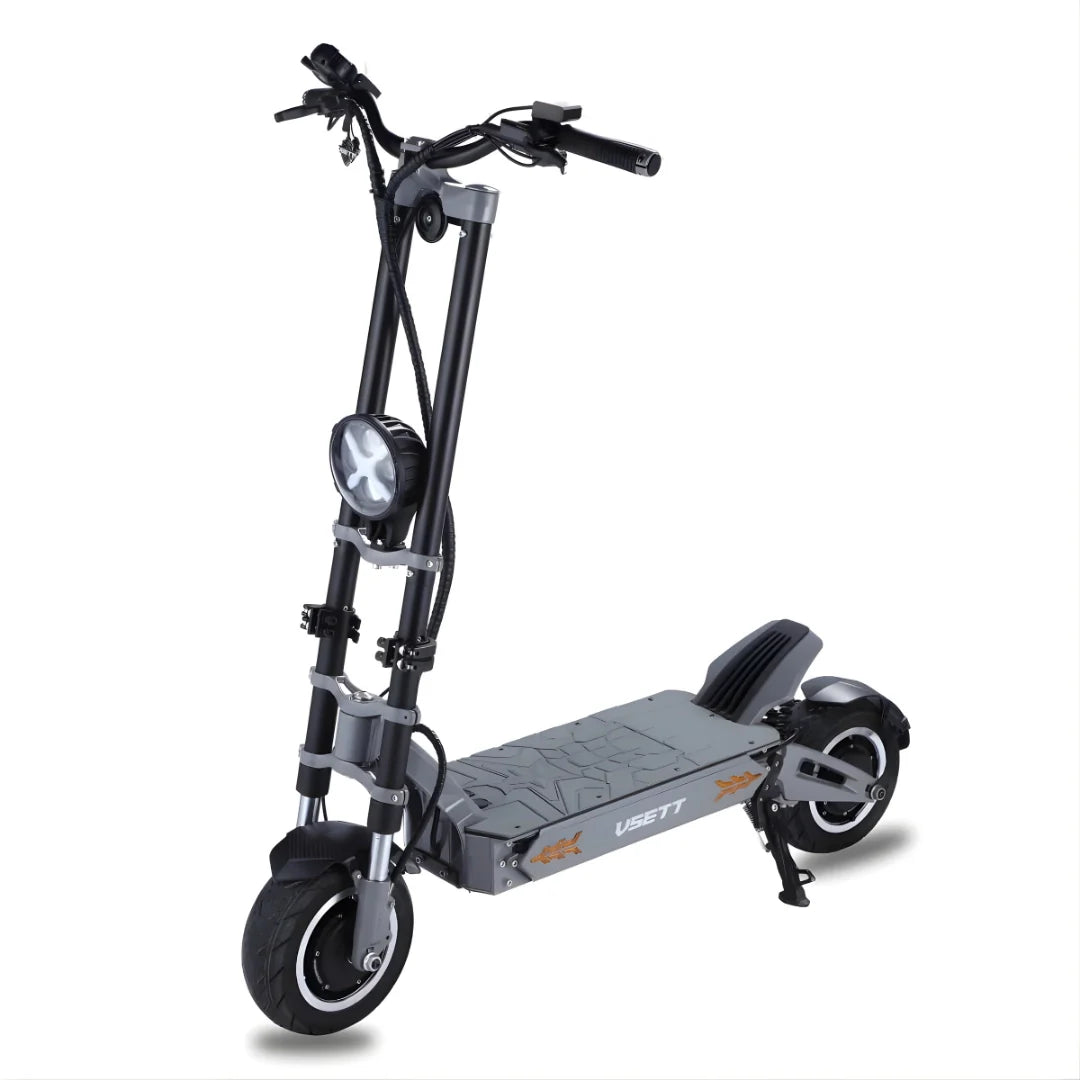 Electric scooter VSETT 11+ – front three-quarter view