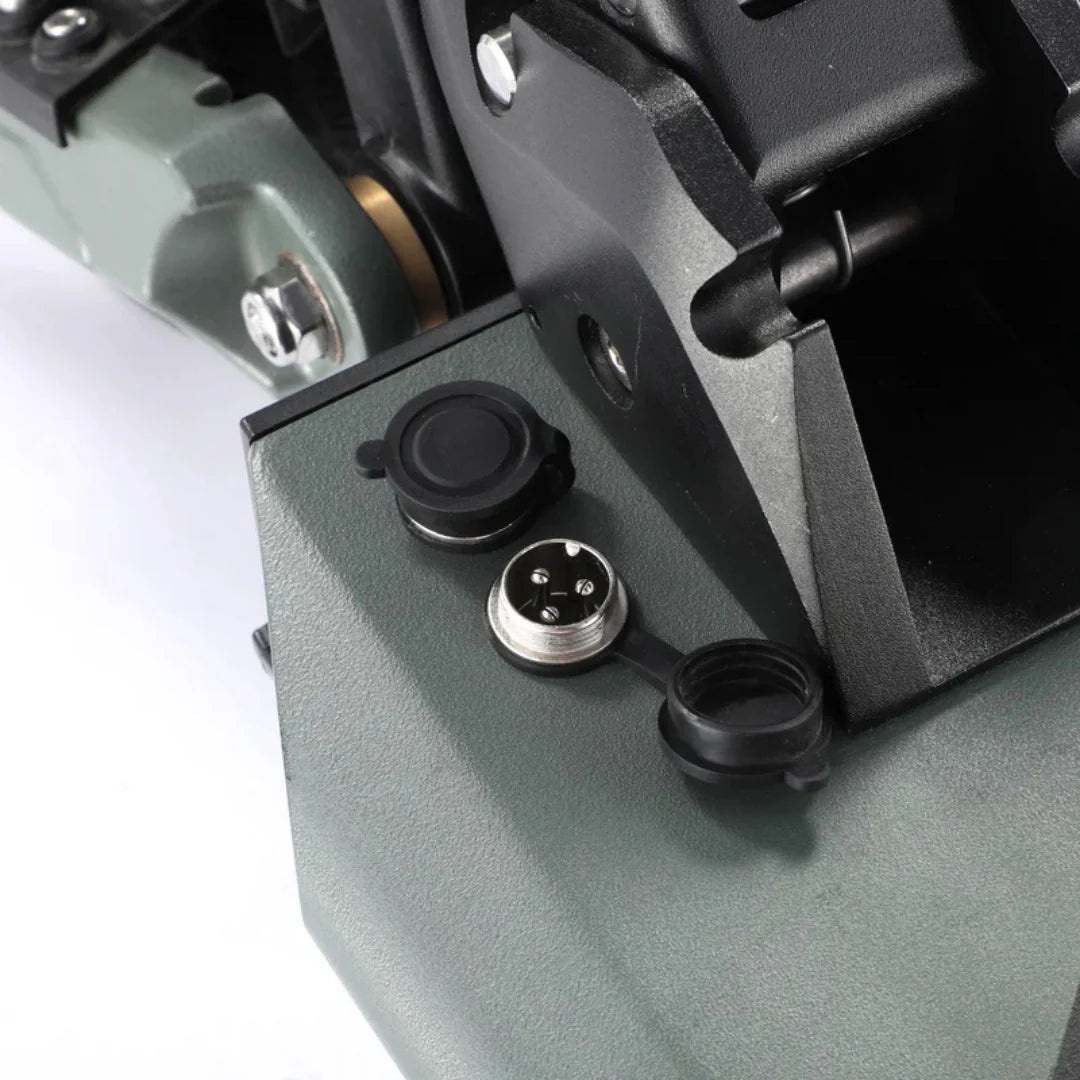 Electric scooter VSETT 8+ – charging port detail