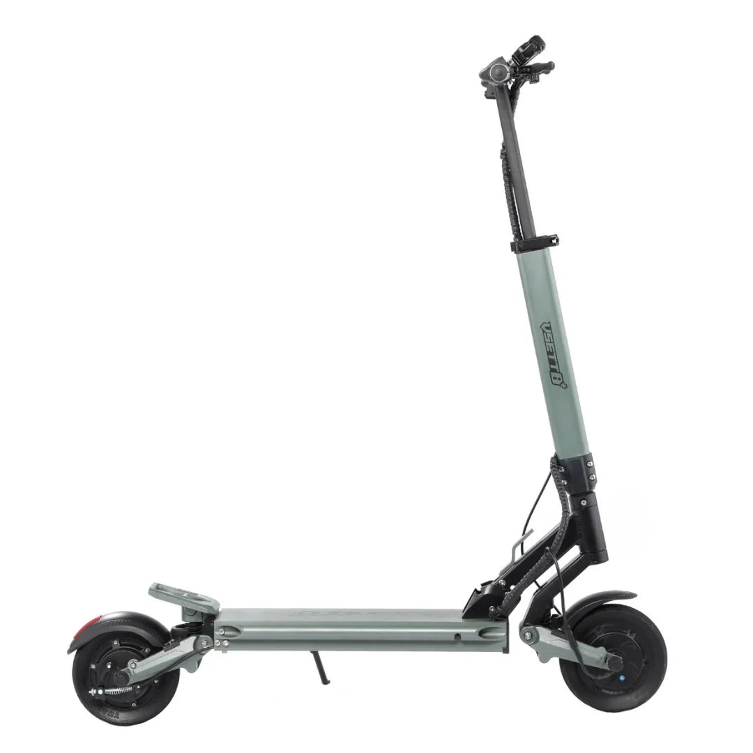 Electric scooter VSETT 8+ – side view, folded