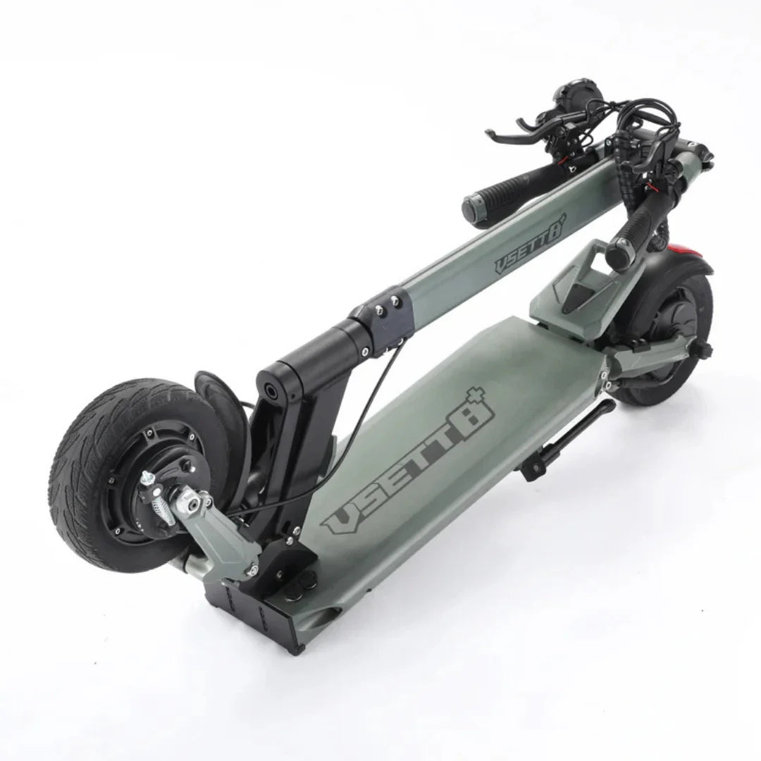 Electric scooter VSETT 8+ – folded view from above