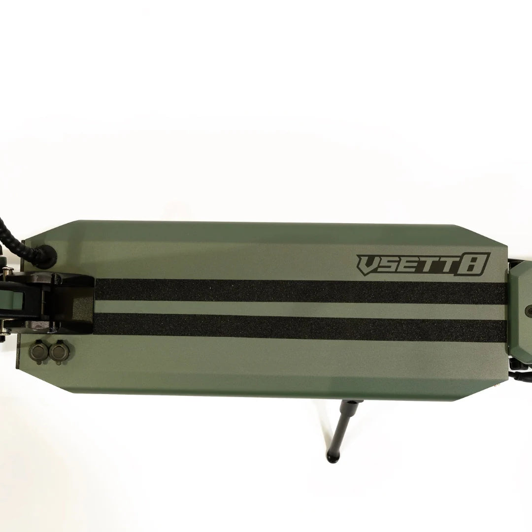 Electric scooter VSETT 8 – deck top view