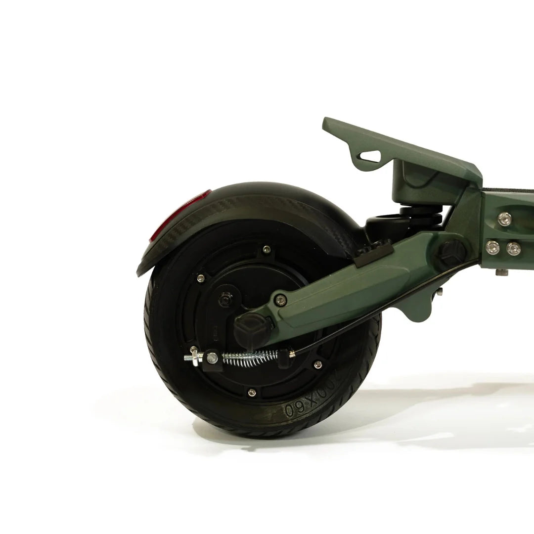 Electric scooter VSETT 8 – rear wheel and brake