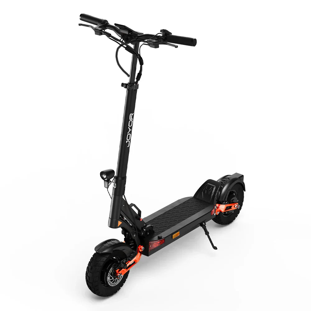 Electric scooter Joyor T10 – front three-quarter view
