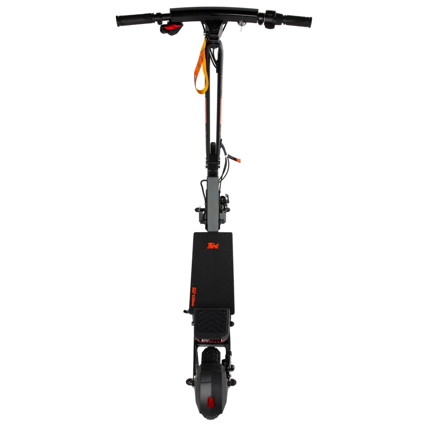 Elektroroller KuKirin G2 ULTRA – Draufsicht, Lenker und Deck