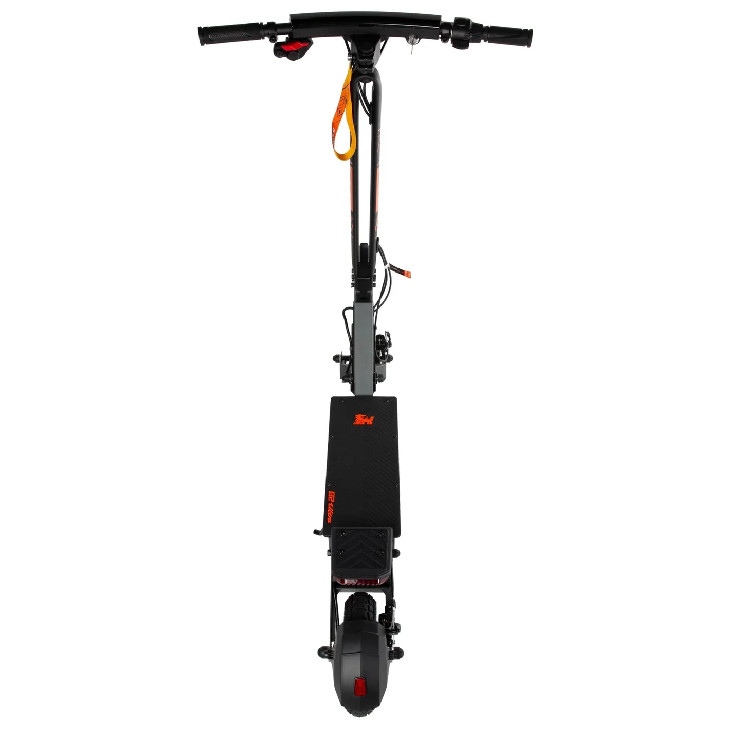 Elektroroller KuKirin G2 ULTRA – Draufsicht, Lenker und Deck