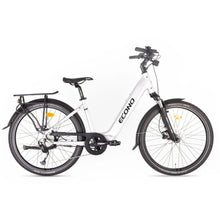 Electric bicycle ECONO Apes CITY EER4 2026 – white colour variant, side view