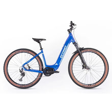 Electric bicycle ECONO Gams MTB 29 EEC6 2026 – blue colour variant, side view