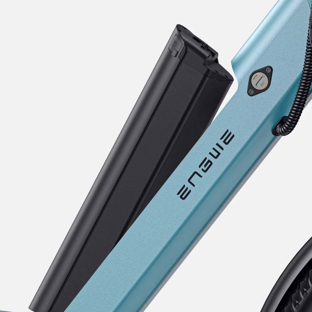 Electric bicycle Engwe P275 SE – removable battery pack detail
