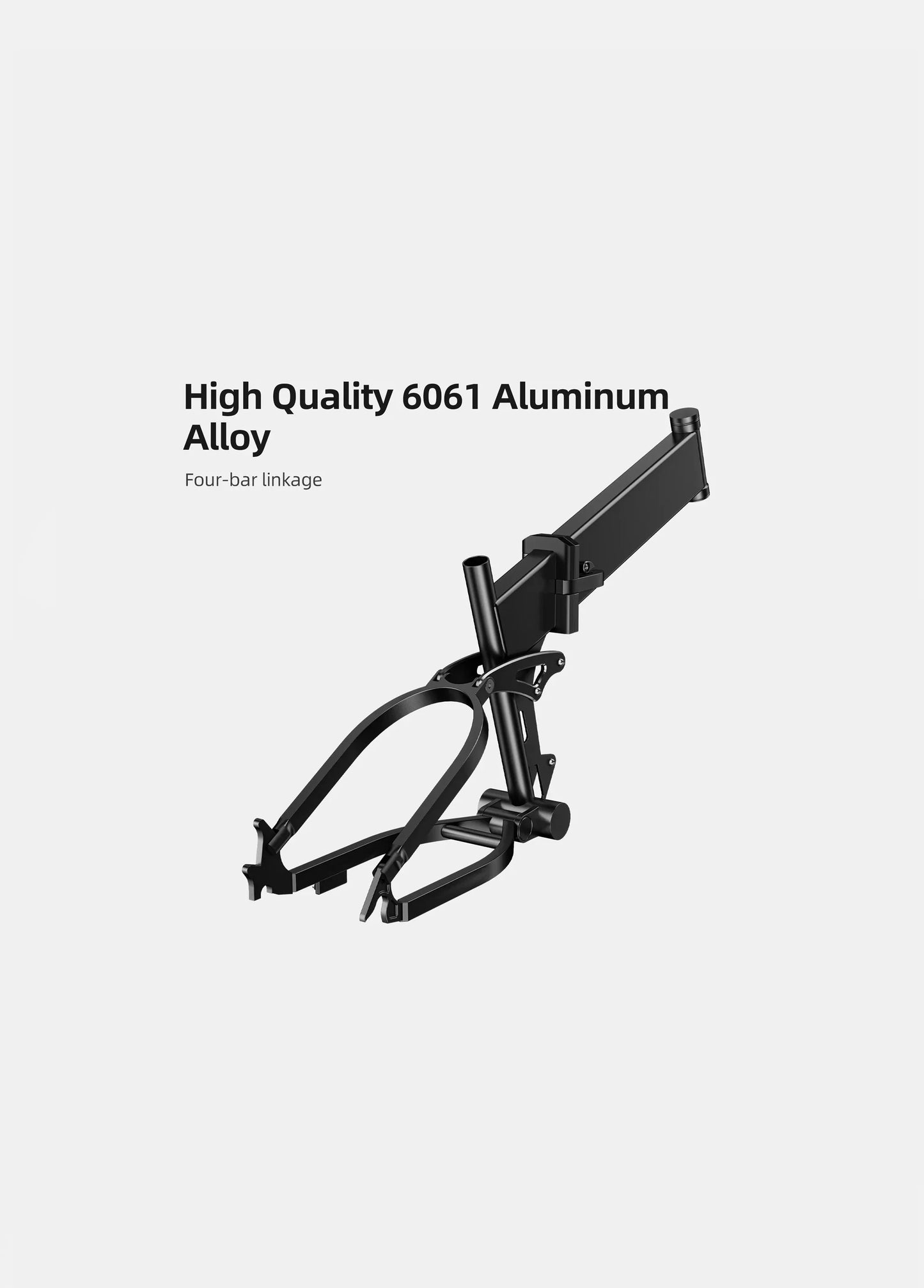 Electric bicycle Engwe Engine X – frame components with text overlay