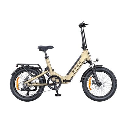 Electric Bike Engwe L20 3 0 Boost, compact design, durable frame, adjustable seat, ideal for urban commuting.