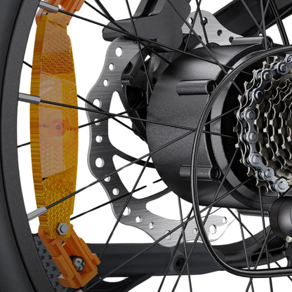 Electric Bike Engwe L20 3 0 Boost features a powerful rear hub motor and high-performance disc brake system.